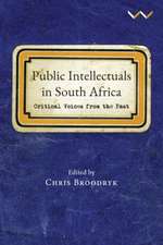 Public Intellectuals in South Africa