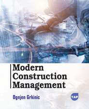 Modern Construction Management