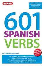 Berlitz Language: 601 Spanish Verbs