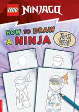 Lego (R) Ninjago (R): How to Draw a Ninja in Six Simple Steps