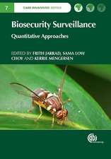 Biosecurity Surveillance – Quantitative Approaches