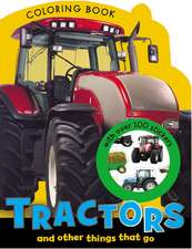 Tractors Coloring Book