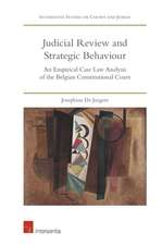 STRATEGIC BEHAVIOUR BELGIAN CONSTITUTIH