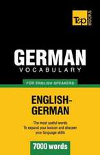 German Vocabulary for English Speakers - 7000 Words: Organization, Finance and Capital Markets