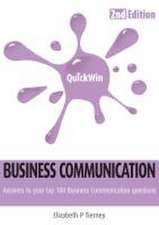 Quick Win Business Communication 2e