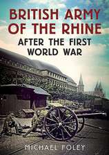 The British Army of the Rhine After the First World War