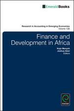 Finance and Development in Africa