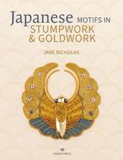 Japanese Motifs in Stumpwork & Goldwork: Embroidered Designs Inspired by Japanese Family Crests