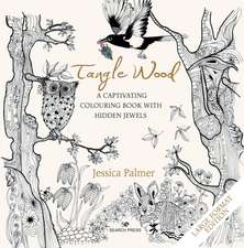 Tangle Wood - Large Format Edition: A Captivating Colouring Book with Hidden Jewels