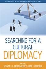 Searching for a Cultural Diplomacy