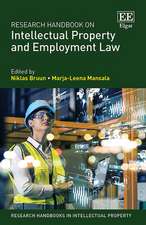 Research Handbook on Intellectual Property and Employment Law