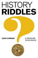 History Riddles – A Treasure Trove Book