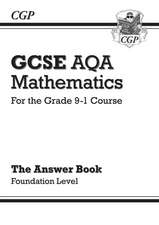 GCSE Maths AQA Answers for Workbook: Foundation - for the Grade 9-1 Course