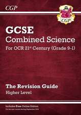 GCSE Combined Science: OCR 21st Century Revision Guide - Higher (with Online Edition): for the 2025 and 2026 exams