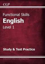 Functional Skills English Level 1 - Study & Test Practice