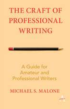 Craft of Professional Writing