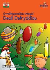 Gweithgareddau Ategol Deall Defnyddiau