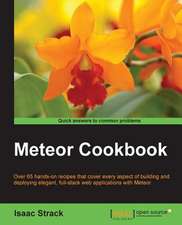 Meteor Web Application Development Cookbook