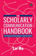 The Scholarly Communication Handbook