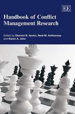 Handbook of Conflict Management Research