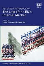 Research Handbook on the Law of the EU′s Internal Market