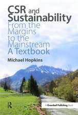 CSR and Sustainability: From the Margins to the Mainstream: A Textbook