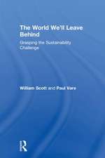 The World We'll Leave Behind: Grasping the Sustainability Challenge