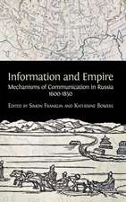 Information and Empire