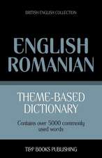 Theme-Based Dictionary British English-Romanian - 5000 Words: Geospatial Analysis with Python