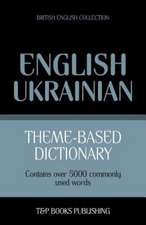 Theme-Based Dictionary British English-Ukrainian - 5000 Words: Geospatial Analysis with Python