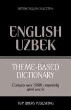 Theme-Based Dictionary British English-Uzbek - 3000 Words: Geospatial Analysis with Python