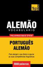 Vocabulario Portugues-Alemao - 9000 Palavras Mais Uteis