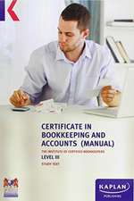 ICB Level 3 Certificate in Bookkeeping (Manual) - Text