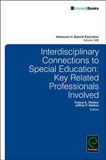 Interdisciplinary Connections to Special Educati – Key Related Professionals Involved