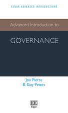 Advanced Introduction to Governance