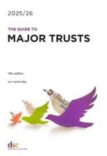 Guide to Major Trusts 2025/26