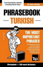 English-Turkish Phrasebook and 250-Word Mini Dictionary