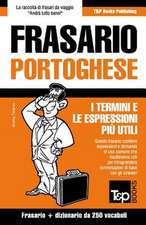 Frasario Italiano-Portoghese e mini dizionario da 250 vocaboli