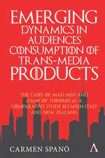 Emerging Dynamics in Audiences' Consumption of Trans-media Products