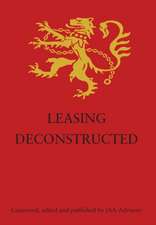 Leasing Deconstructed