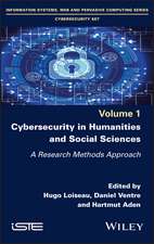 Cybersecurity in Humanities and Social Sciences – A Research Methods Approach