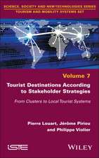 Tourist Destinations According to Stakeholder Strategies