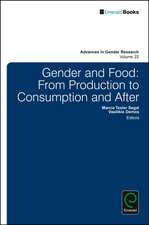 Gender and Food – From Production to Consumption and After