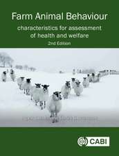 Farm Animal Behaviour – Characteristics for Assessment of Health and Welfare