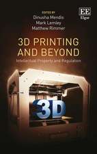 3D Printing and Beyond – Intellectual Property and Regulation