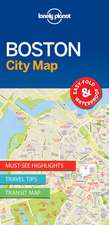 Lonely Planet Bostoncity Map