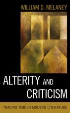 ALTERITY AND CRITICISM TRACINCB