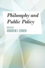 PHILOSOPHY & PUBLIC POLICY