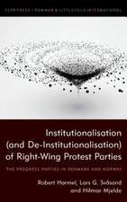 Institutionalization (and de-Institutionalization) of Rightwing Protest Parties