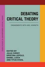 DEBATING CRITICAL THEORY